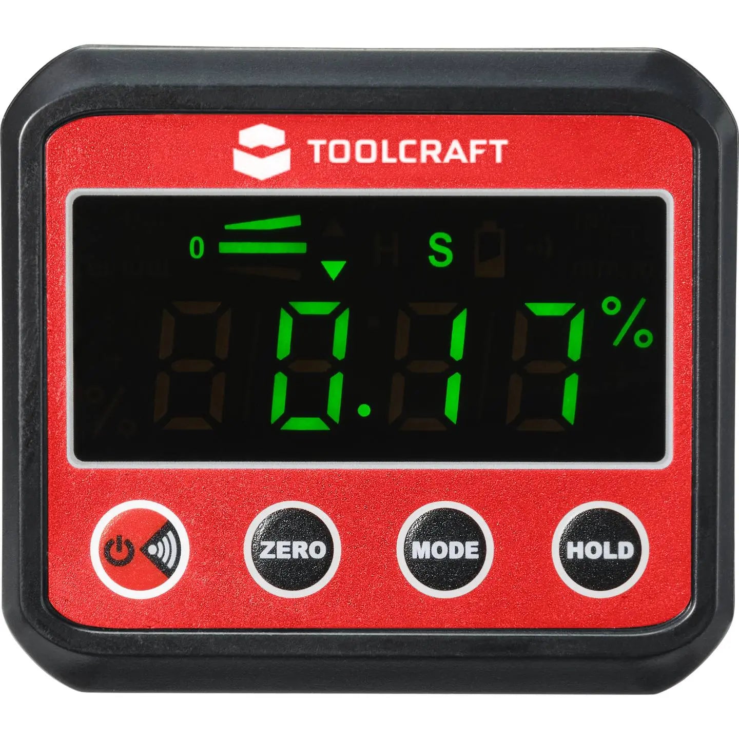 B-Ware Toolcraft Winkelmesser Messgerät Digitaler Winkelmesser 360 Grad Magnet Abs Pc - 4064161188997