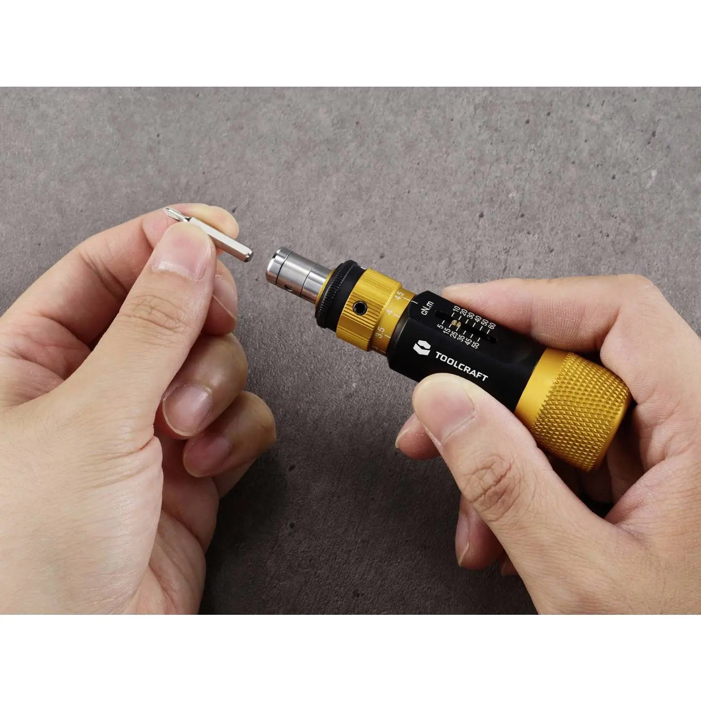 B-Ware Toolcraft Drehmoment Schraubendreher Schraubenzieher Elektronik Feinmechanik - 4064161333533