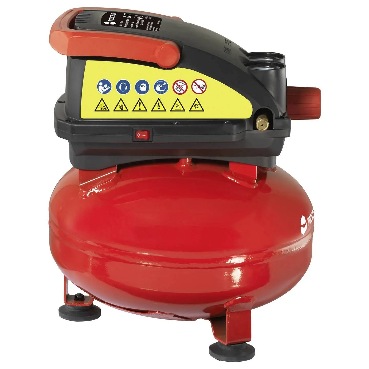 B-Ware Toolcraft Druckluft Kompressor Luftverdichter 11 L 8 Bar Kompressorgerät - 4064161471679