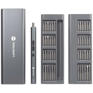 B-Ware Toolcraft To 9610278 Elektro Schraubendreher 62tlg 3.7 V Lithium Aufbewahrungsbox