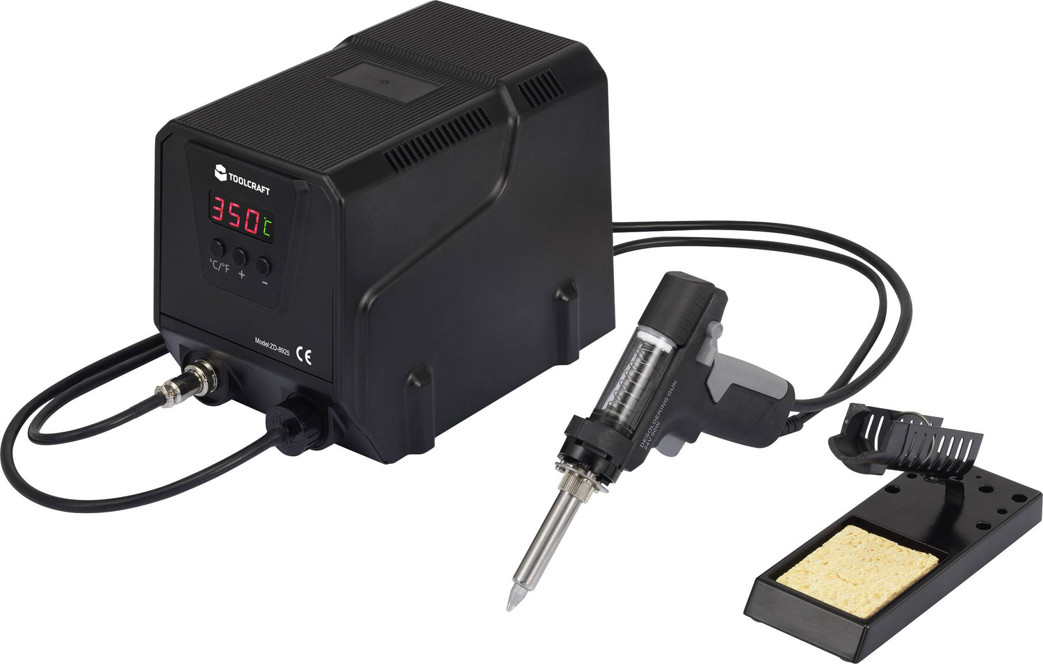B-Ware Toolcraft Entlötstation Zd 8925 Digital 90 W 160   480°C Entlötsaugpumpe Löten312