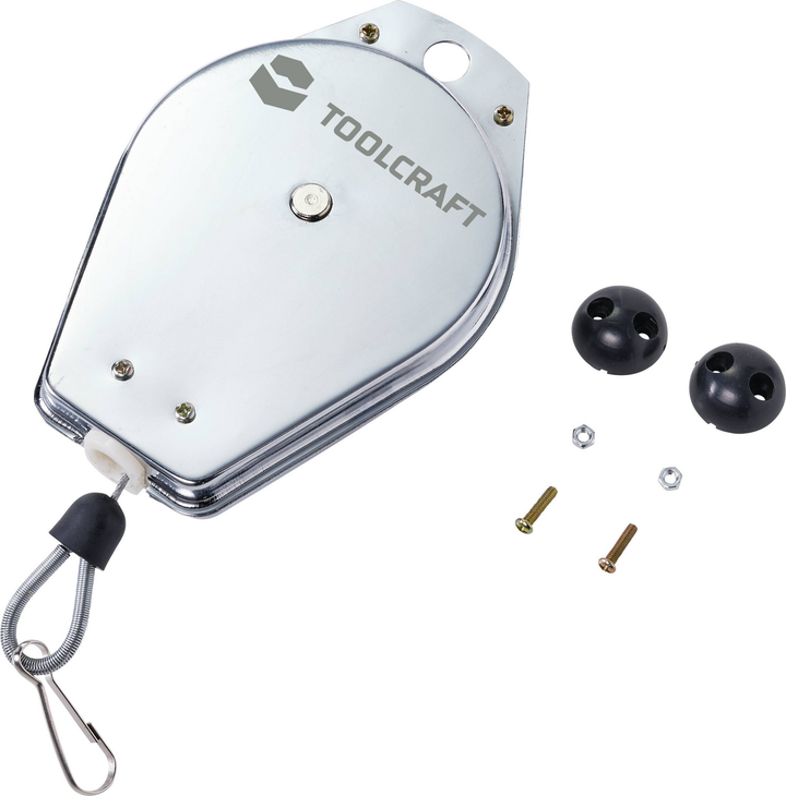 Toolcraft To 7310169 Federzug Seilauszug Feder Zug Bis 2 M Tragkraft Max. 3 Kg   B-Ware - 4064161190198