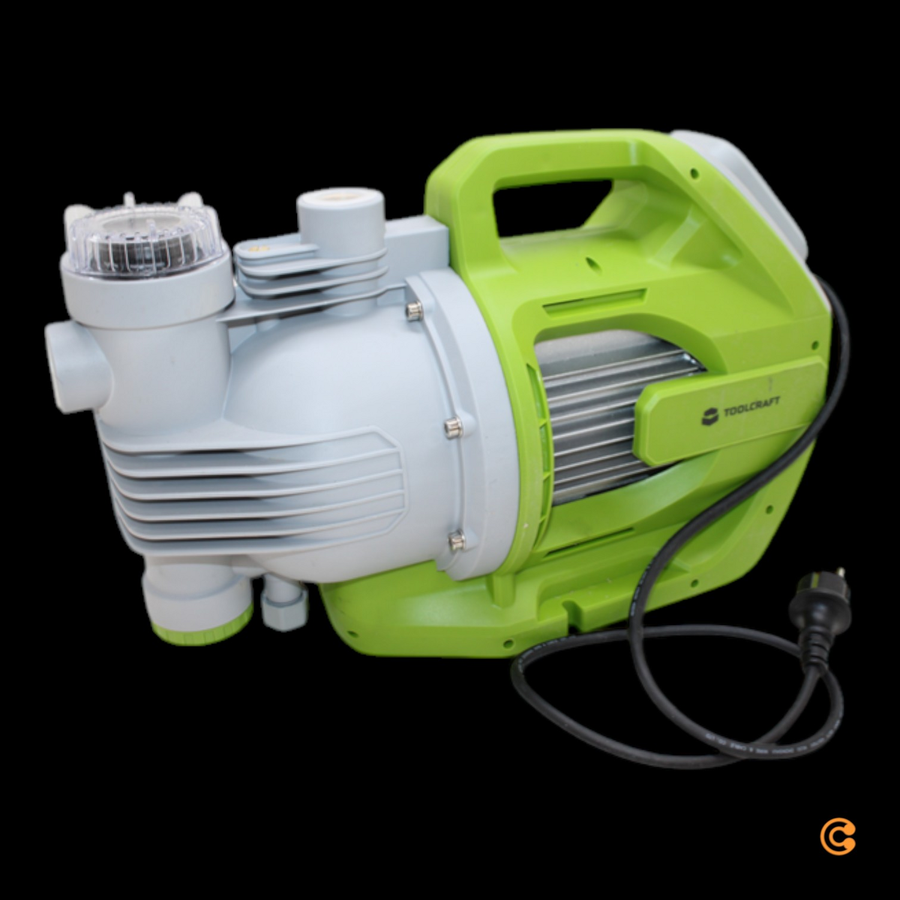 Toolcraft Gartenpumpe Gartenfilterpumpe Pumpe Filterpumpe Siehe Text/Fotos B-Ware - 4064161310121