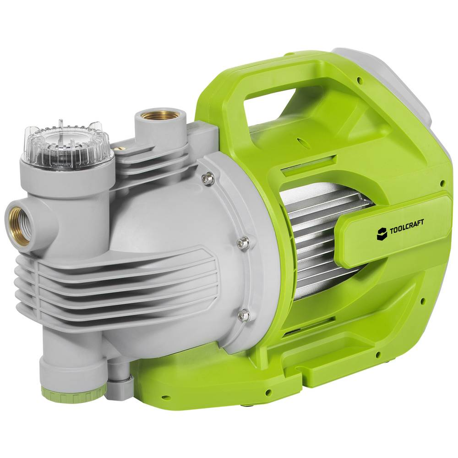 Toolcraft Gartenpumpe Gartenfilterpumpe Pumpe Filterpumpe 7000 L/H 53 M B-Ware - 4064161310121
