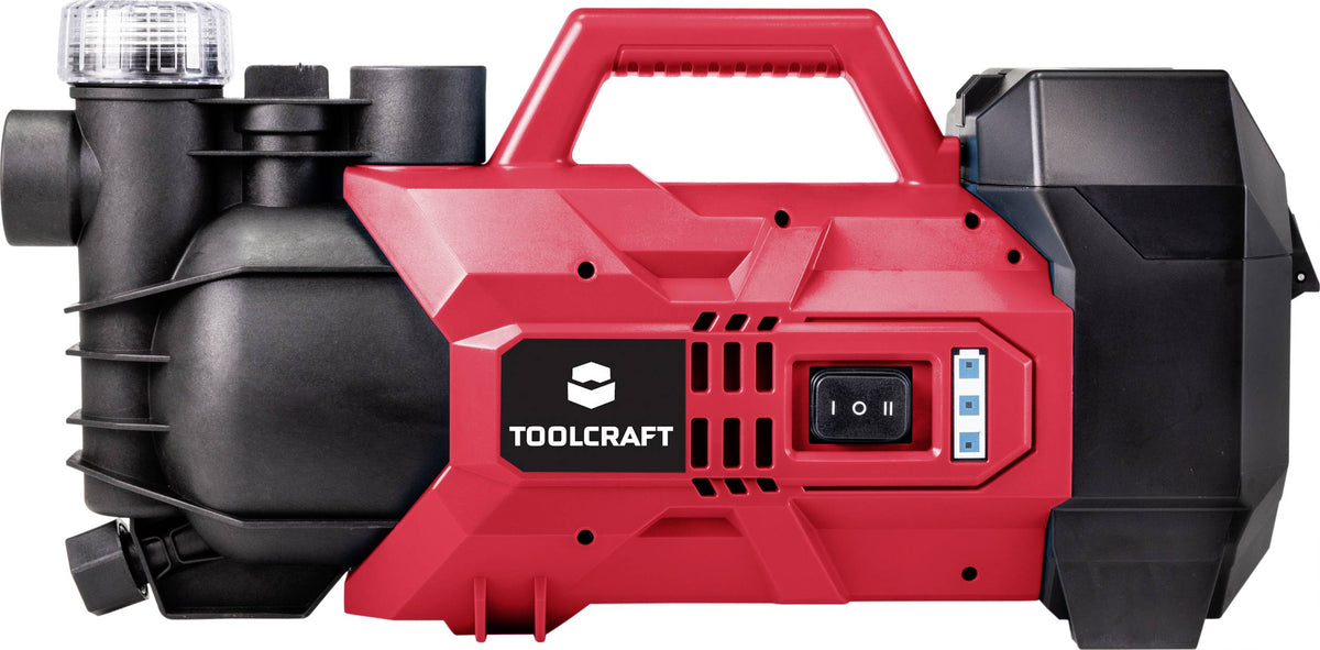 TOOLCRAFT GPG-L118 TAWB-200 Akku-Gartenpumpe Wasserpumpe Pumpe 2800 l/h 22 m - 4064161153292