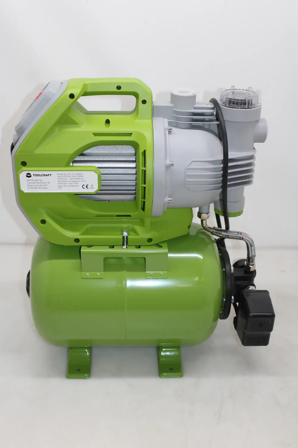 B-Ware Toolcraft To 8992887 Hauswasserwerk 230 V/Ac 6000 L/H Siehe Text/Fotos - 4064161310091