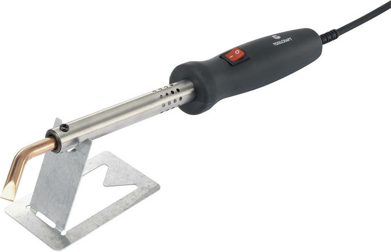 B-Ware Toolcraft Hochleistungs Lötkolben Lötgerät Lötstation Löten 420 °C Meißelform - 4064161021027