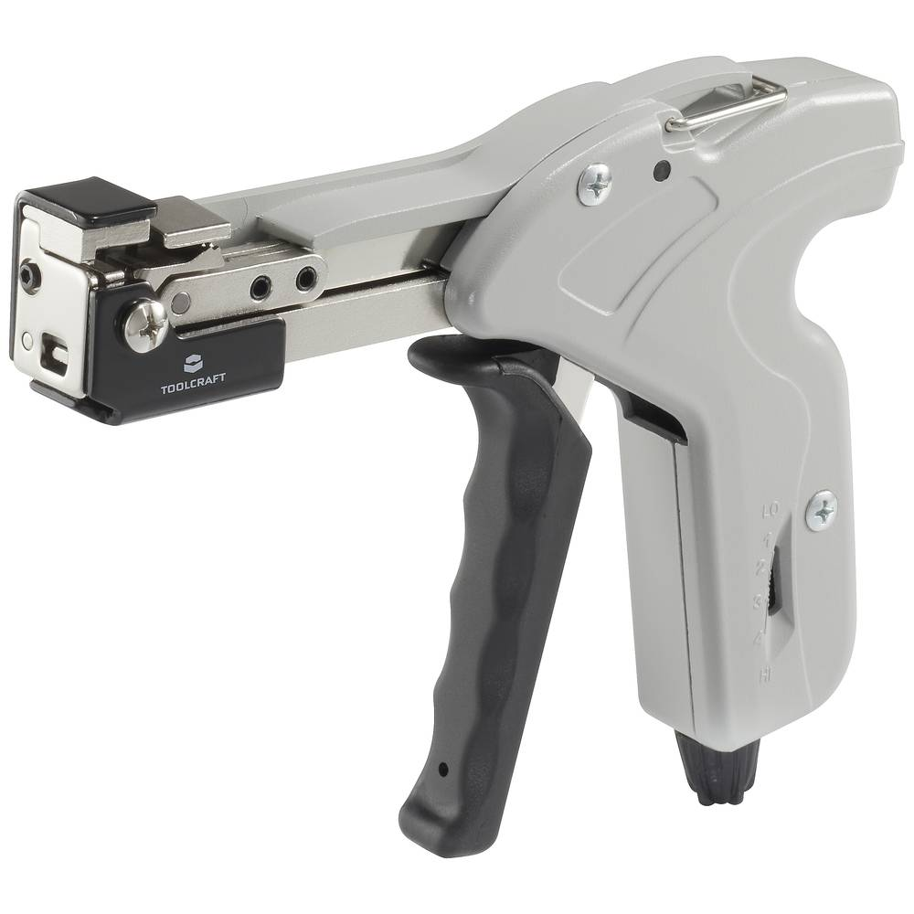 B-Ware Toolcraft Kabelbinderzange Edelstahlkabelbinder Grau Schwarz Grau Zange - 4064161223940