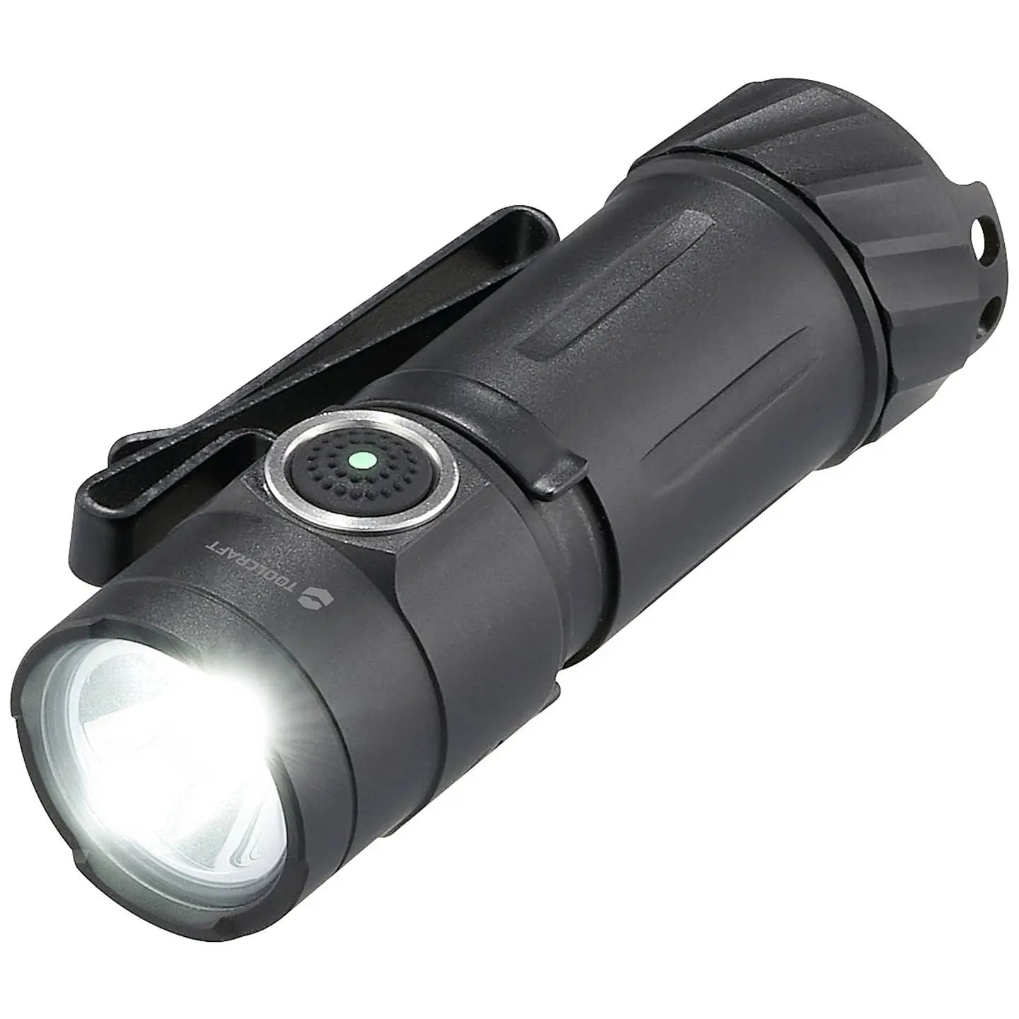 B-Ware Toolcraf Led Taschenlampe Mini Lampe Akku Schwarz Verstellbar Aluminiumlegierung - 4064161336367