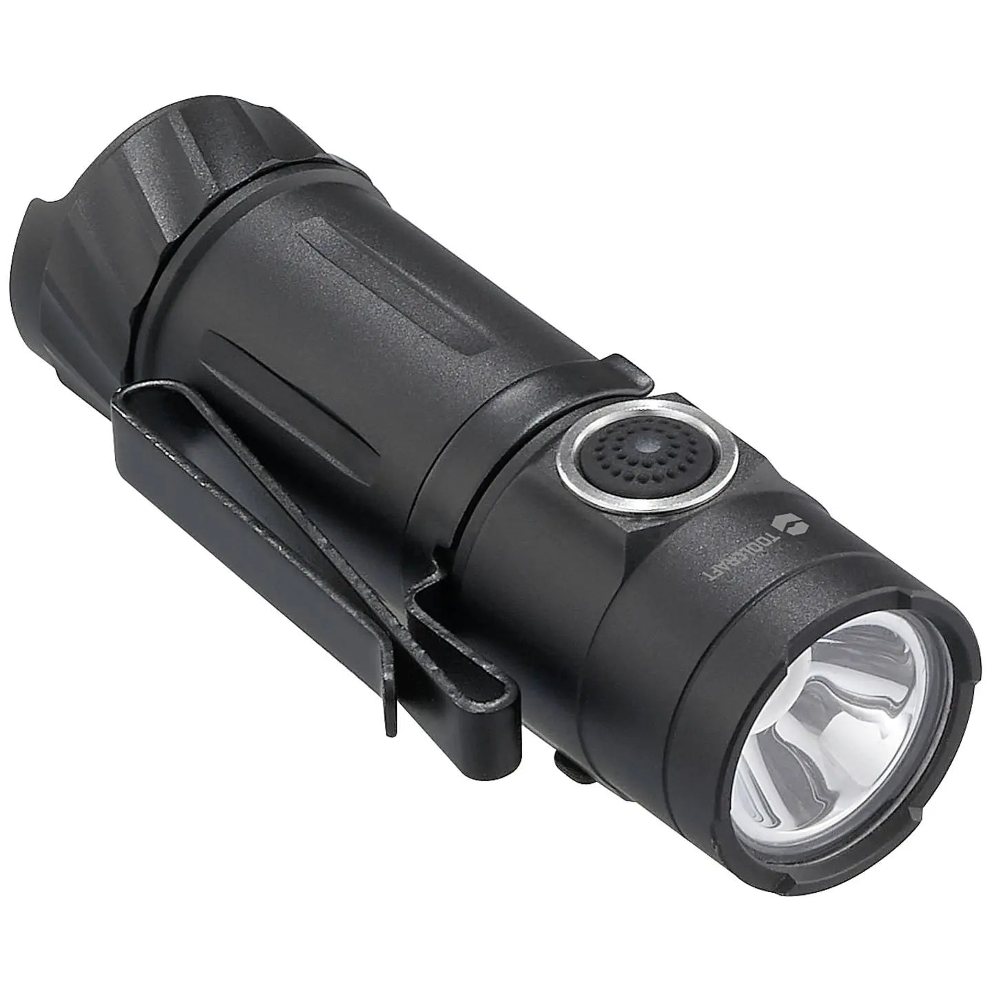 B-Ware Toolcraf Led Taschenlampe Mini Lampe Akku Schwarz Verstellbar Aluminiumlegierung - 4064161336367