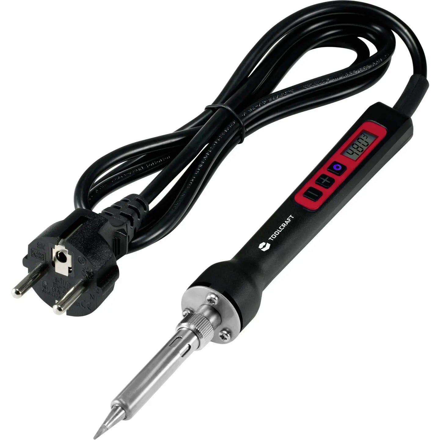 B-Ware Toolcraft Lötkolben Lötgerät Lcd Lötstation Elektronik Reparatur Handgerät - 4053199976720