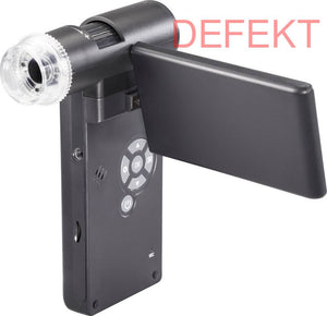 D-Ware Toolcraft Mikroskop Kamera Mit Monitor 12 Megapixel 300x Digital Defektware