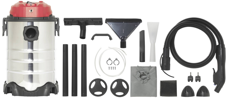 B-Ware Toolcraf Industriestaubsauger Haushaltsgerät Sauggerät Reiniger Siehe Text/Foto - 4064161315232