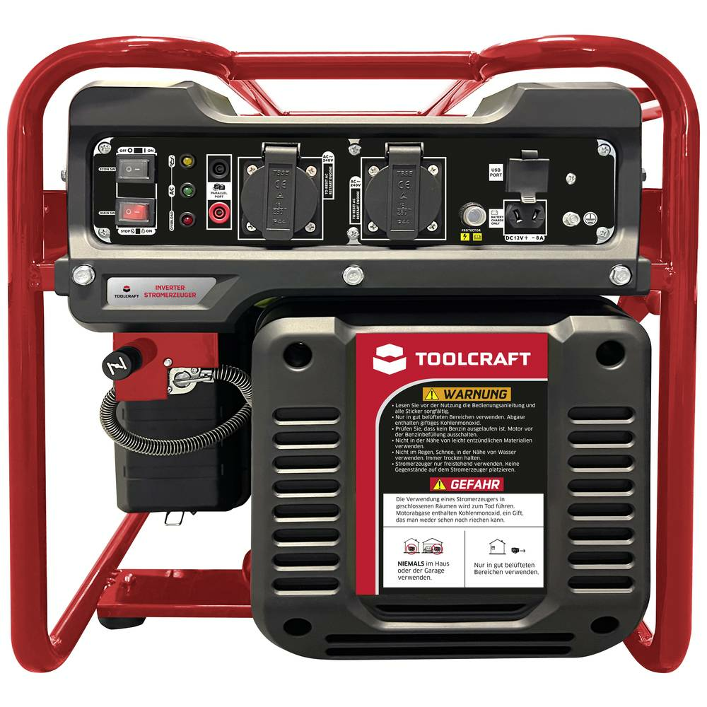 B-Ware Toolcraft Ql3500 Ig 4 Takt Inverter Stromerzeuger 230 V/Ac Aggregat Generator - 4064161223667