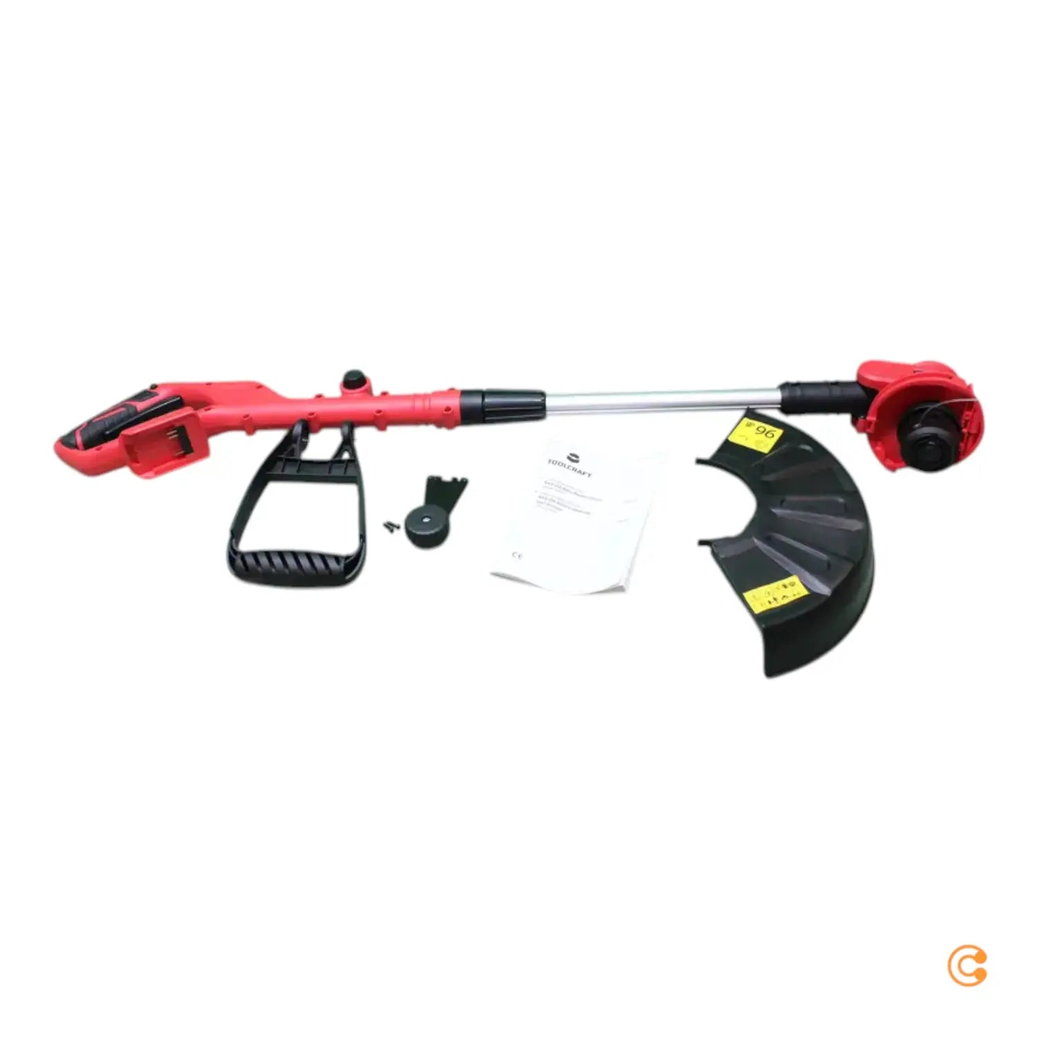 Toolcraft Ras 200/Tawb 200 Akku Rasentrimmer Höhenverstellbar Siehe Text/Foto B-Ware - 4053199978892