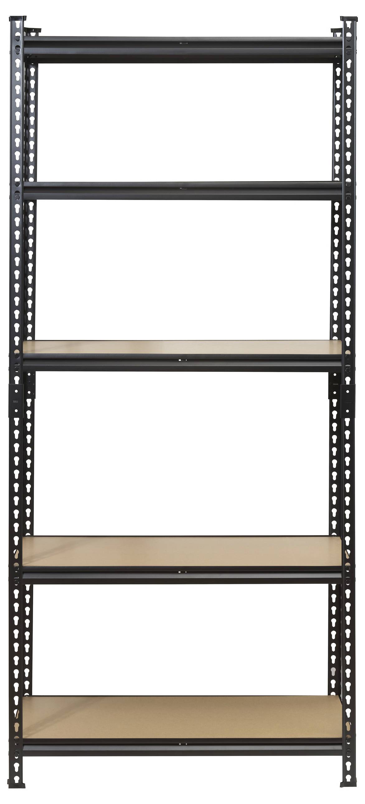 TOOLCRAFT SCHWERLASTREGAL Steckregal Regal 120kg Anthrazit Schwarz - 4064161342344