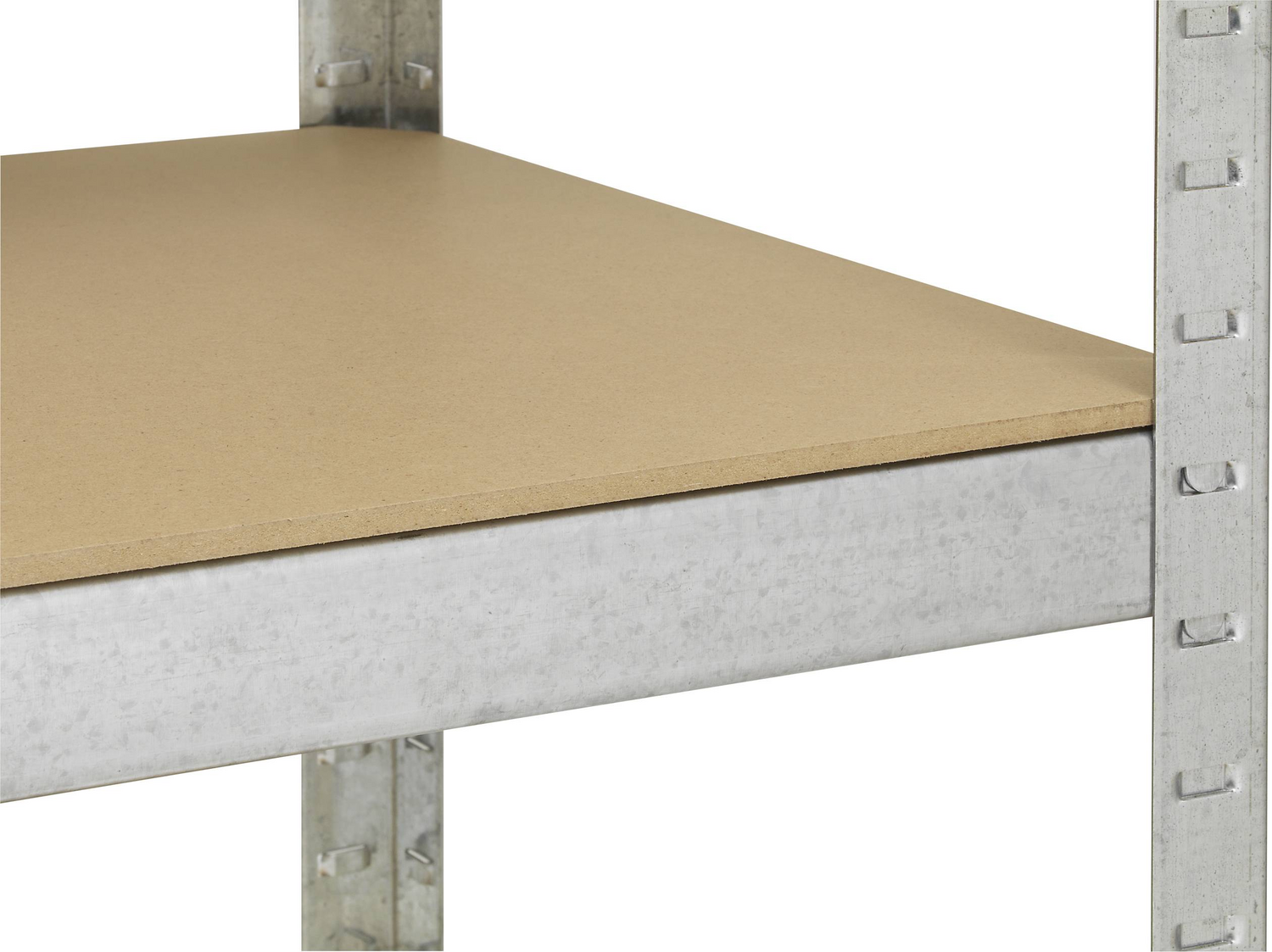 B-Ware Toolcraft 2265279 Schwerlastregal Regal Mdf 265 Kg 900x1800x450 Mm Metall Holz