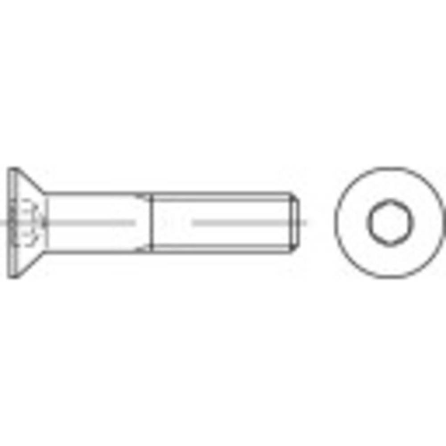 Toolcraft Senkschraube Iso Schraube Bolzen 08.8 M 3 X16 Mutter 5 Sets B-Ware - 4053199286270