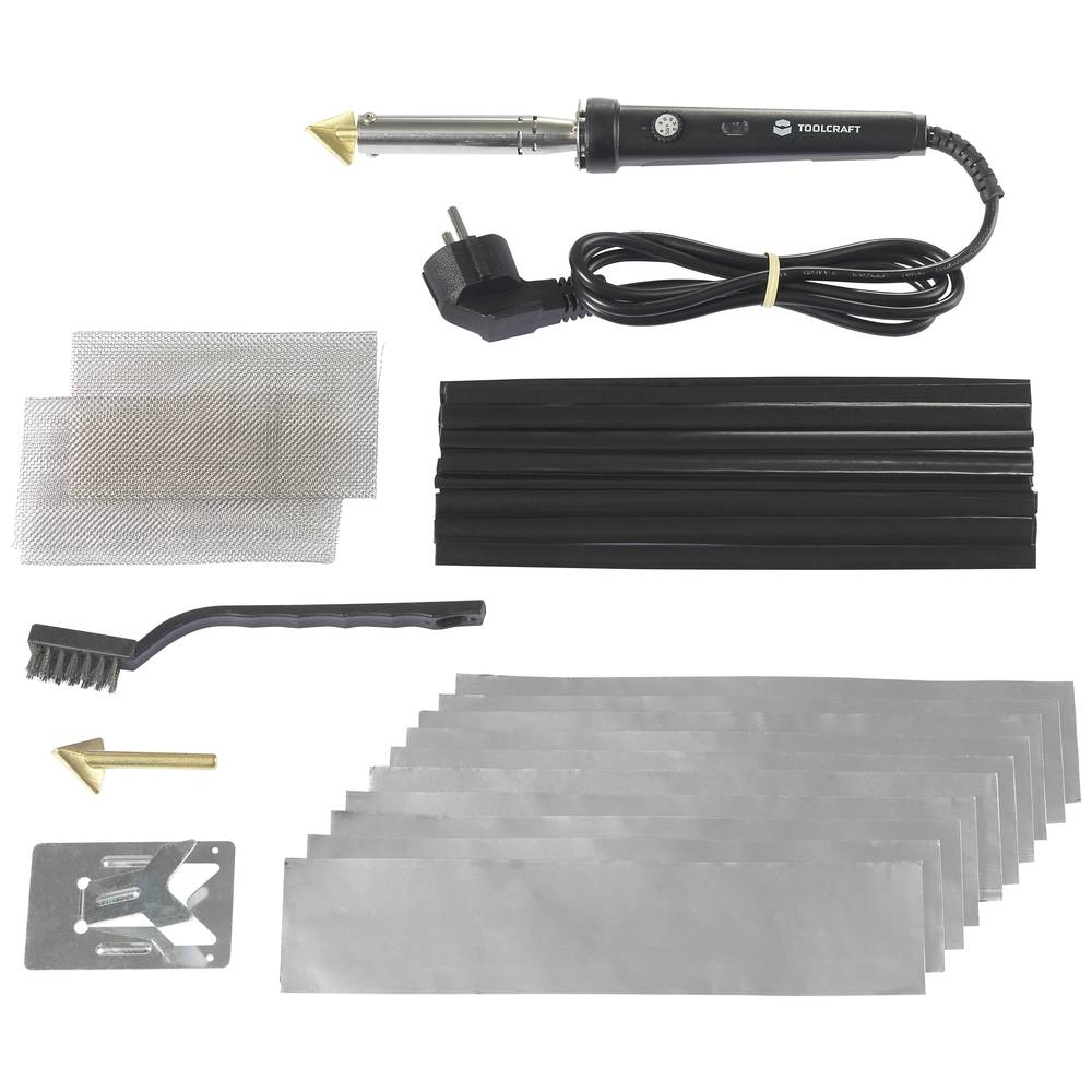 B-Ware Toolcraft Sip 220 200   450 °C Kunststoff Reparaturset Inkl. Lötspitze Reparatur - 4064161291666