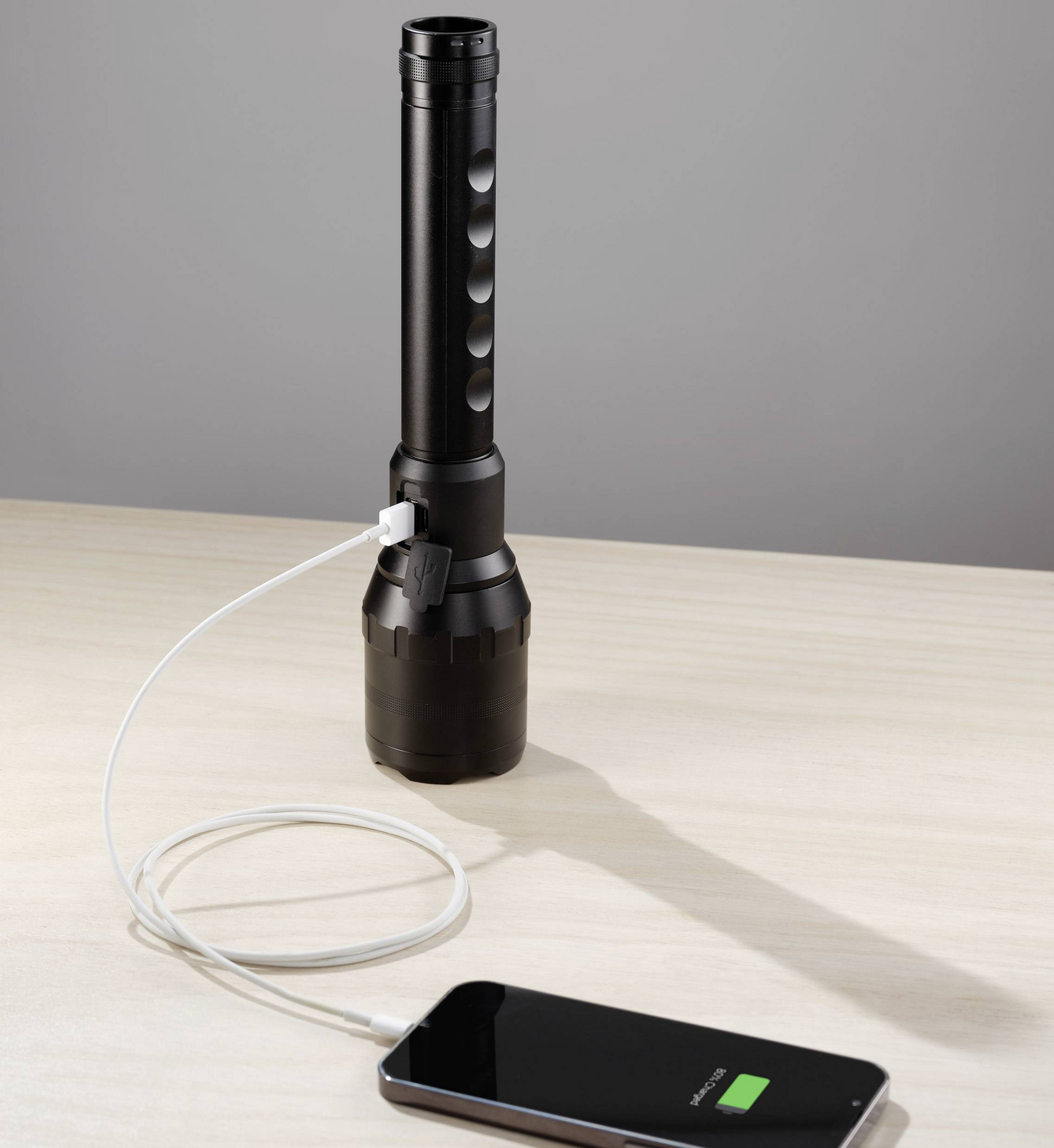 B-Ware Toolcraft Led Taschenlampe Usb Schnittstelle Akkubetrieben Leuchtmittel Leuchte - 4064161255330