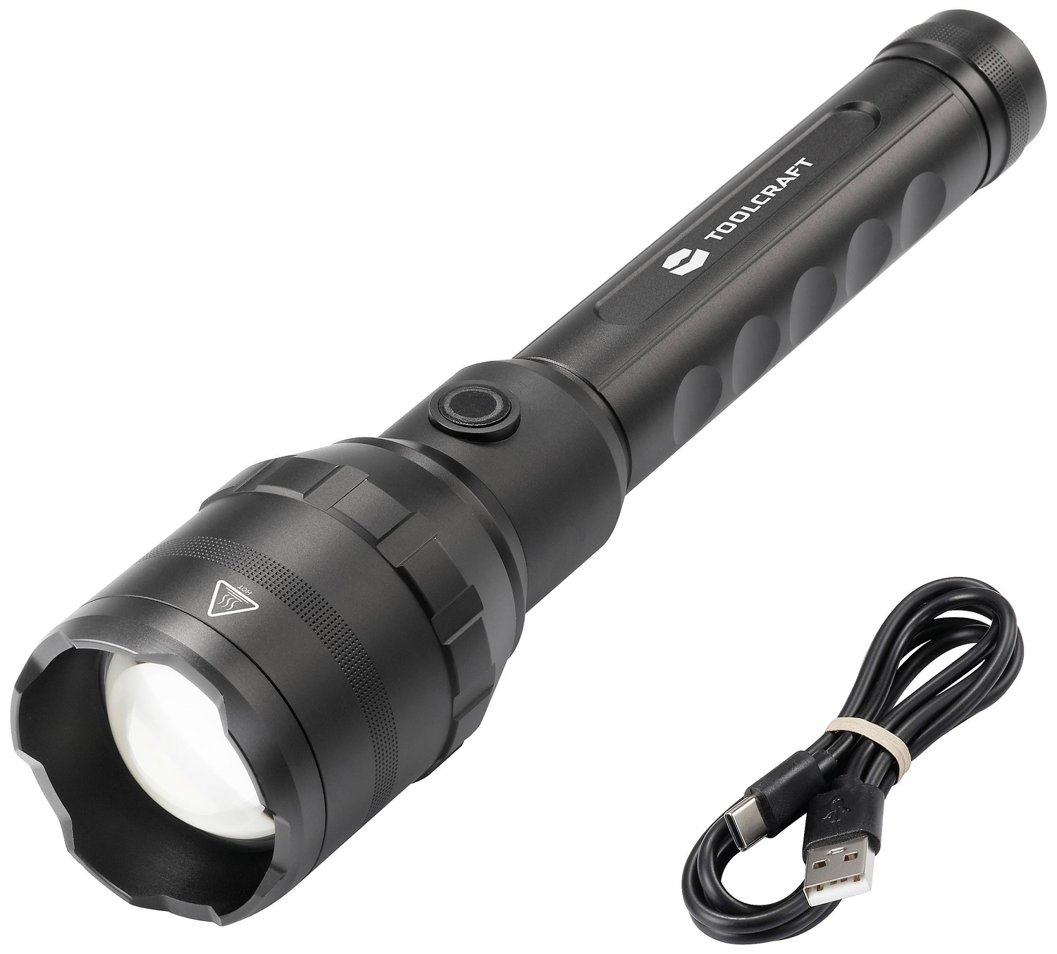 B-Ware Toolcraft Led Taschenlampe Usb Schnittstelle Akkubetrieben Leuchtmittel Leuchte - 4064161255330