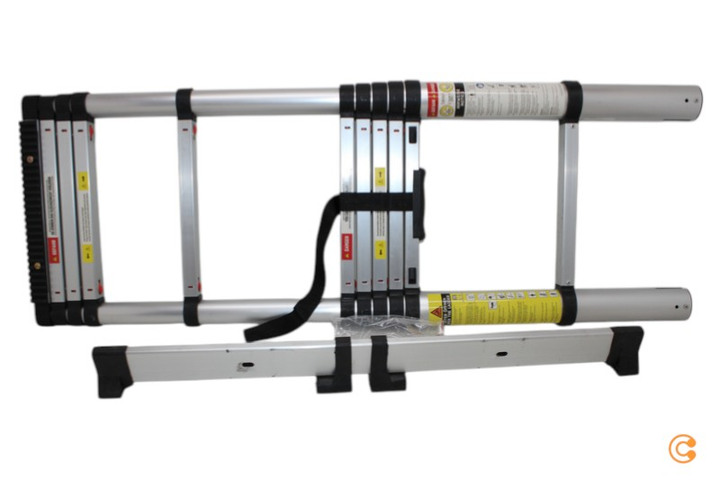 Toolcraft Teleskopleiter Leiter Klappleiter Haken Stehleiter Alu Siehe Text/Foto C-Ware - 4064161233000