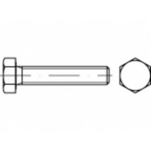 B-Ware Toolcraft Sechskantschraube Schraube Edelstahl A2 Außensechskant M16 25 Stück