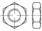 B-Ware Toolcraft To 5371875 Sechskantmuttern Mit Fasen Abmessung: M30 Edelstahl 10 St.