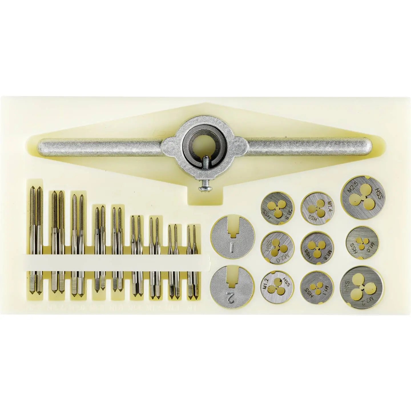 B-Ware Toolcraft Gewindebohrerset Gewindeschneider Modellbau Set Hss Zubehör 30teilig  - 4064161177083