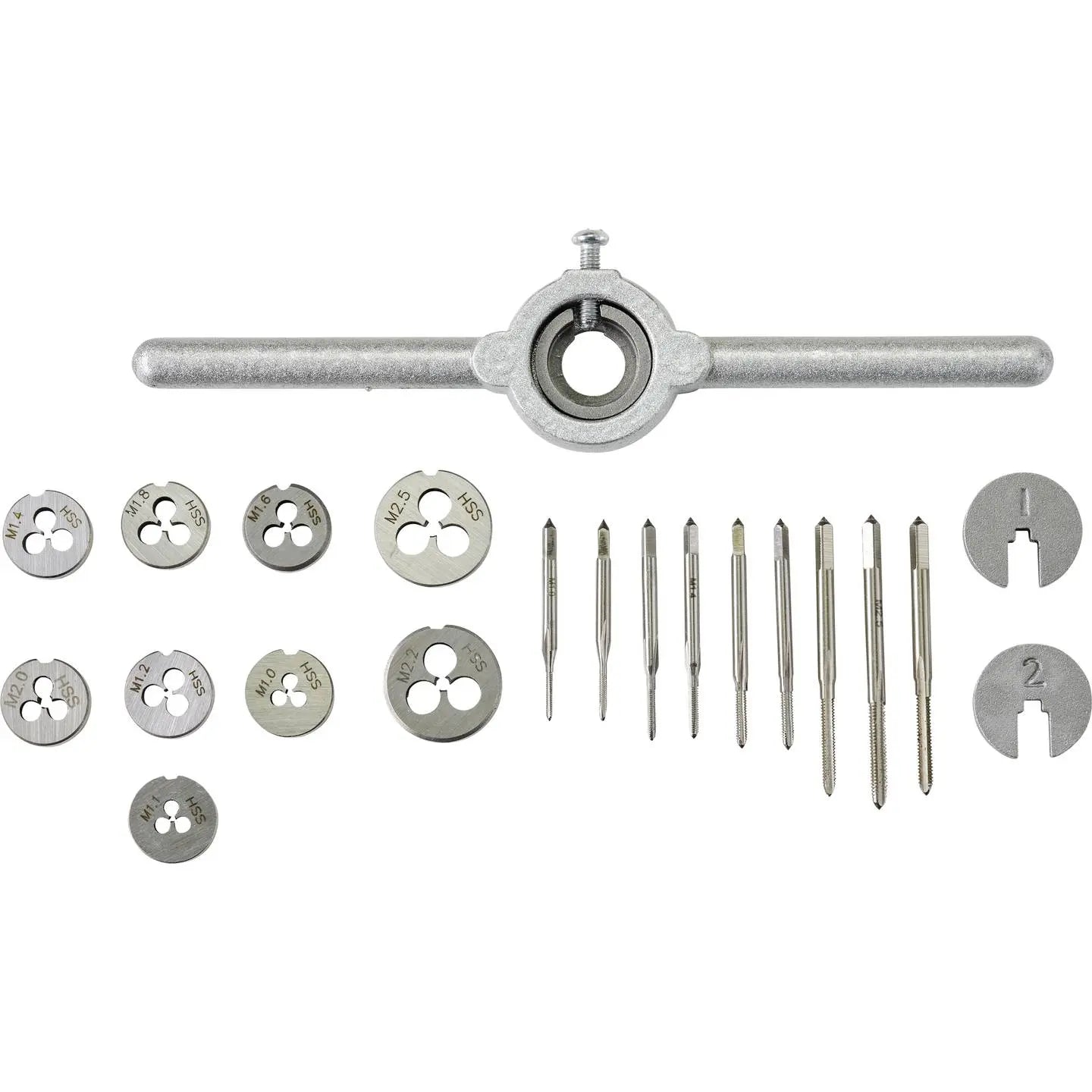 B-Ware Toolcraft Gewindebohrerset Gewindeschneider Modellbau Set Hss Zubehör 30teilig  - 4064161177083