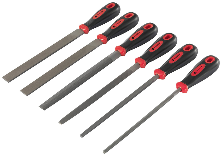 Toolcraft To 7873782 Stahlfeilen Set Feilen Set Länge 370 Mm 6 Tlg 1 Set B-Ware - 4064161233154