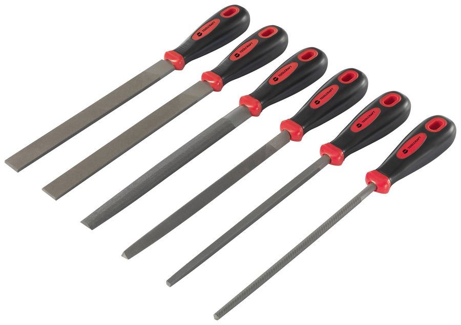 Toolcraft To 7873782 Stahlfeilen Set Feilen Set Länge 370 Mm 6 Tlg 1 Set B-Ware - 4064161233154