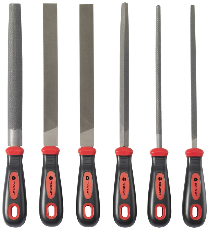 Toolcraft To 7873782 Stahlfeilen Set Feilen Set Länge 370 Mm 6 Tlg 1 Set B-Ware - 4064161233154