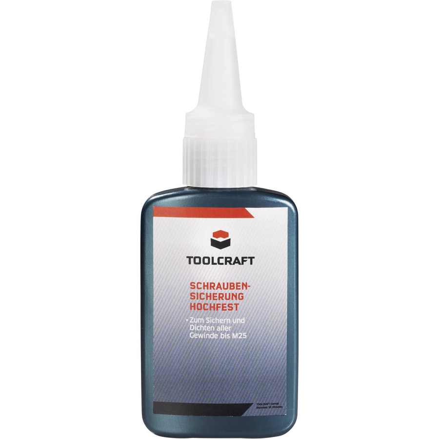 Toolcraft To 8192499 Schraubensicherung Kleber Schraube Hochfest 50 Ml B-Ware - 4064161241289