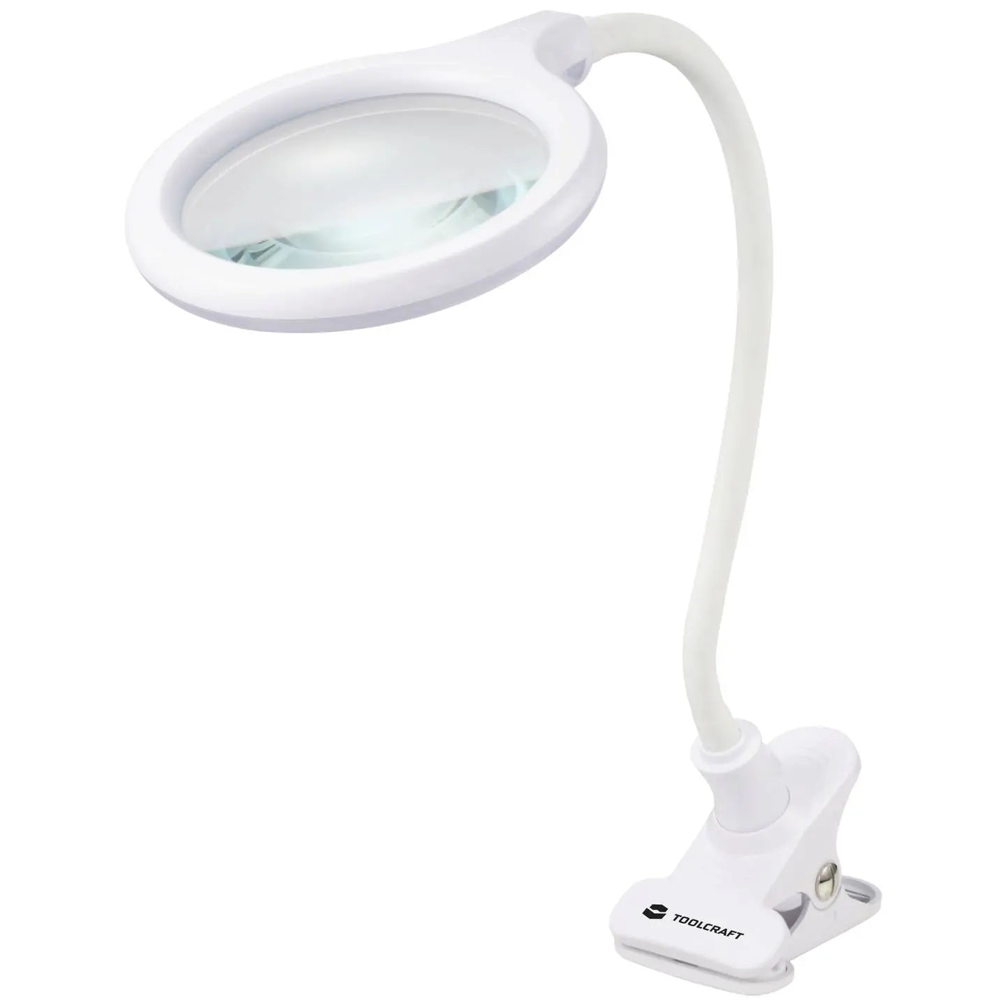 B-Ware Toolcraft Lupenleuchte Lupenlampe Led Tischleuchte Schwanenhals Vergrößerung - 4064161318400