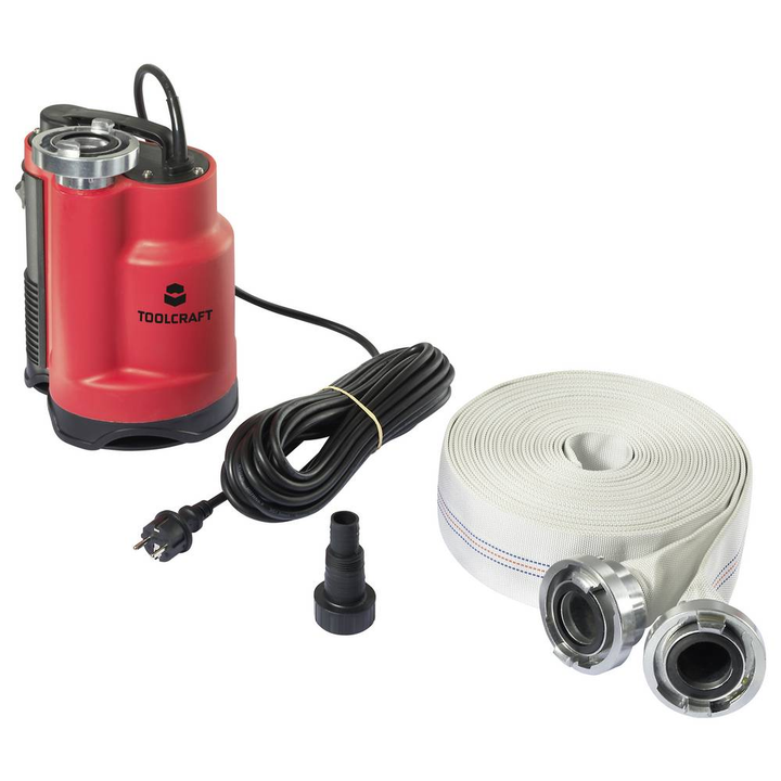 Toolcraft To 9920238 Schmutzwasser Tauchpumpe 13000 L/H 9 M Pumpe 5.35kg B-Ware - 4064161341590