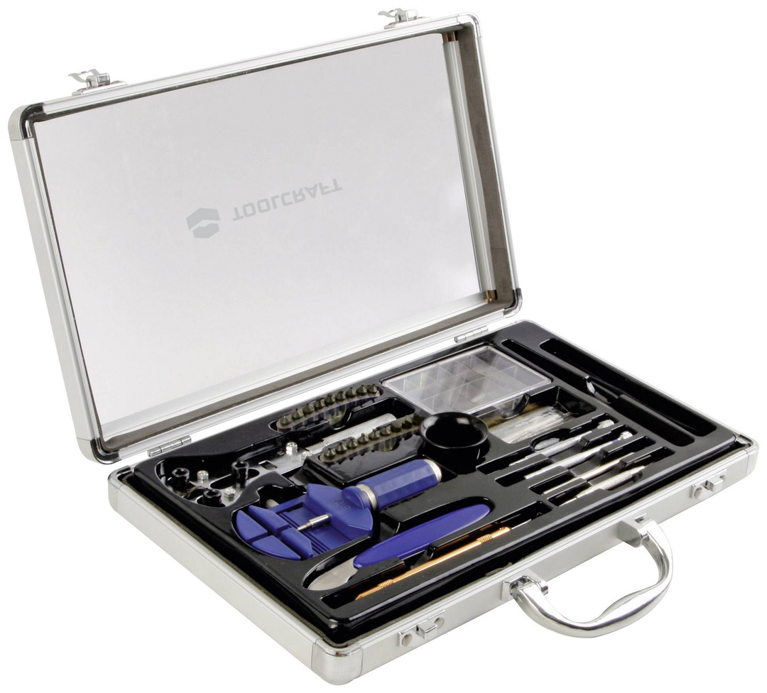 Toolcraft Uhrmacher Werkzeugsatz Uhrwerkzeug Uhrmacherwerkzeuge Spezialwerkzeug B-Ware - 4064161207384