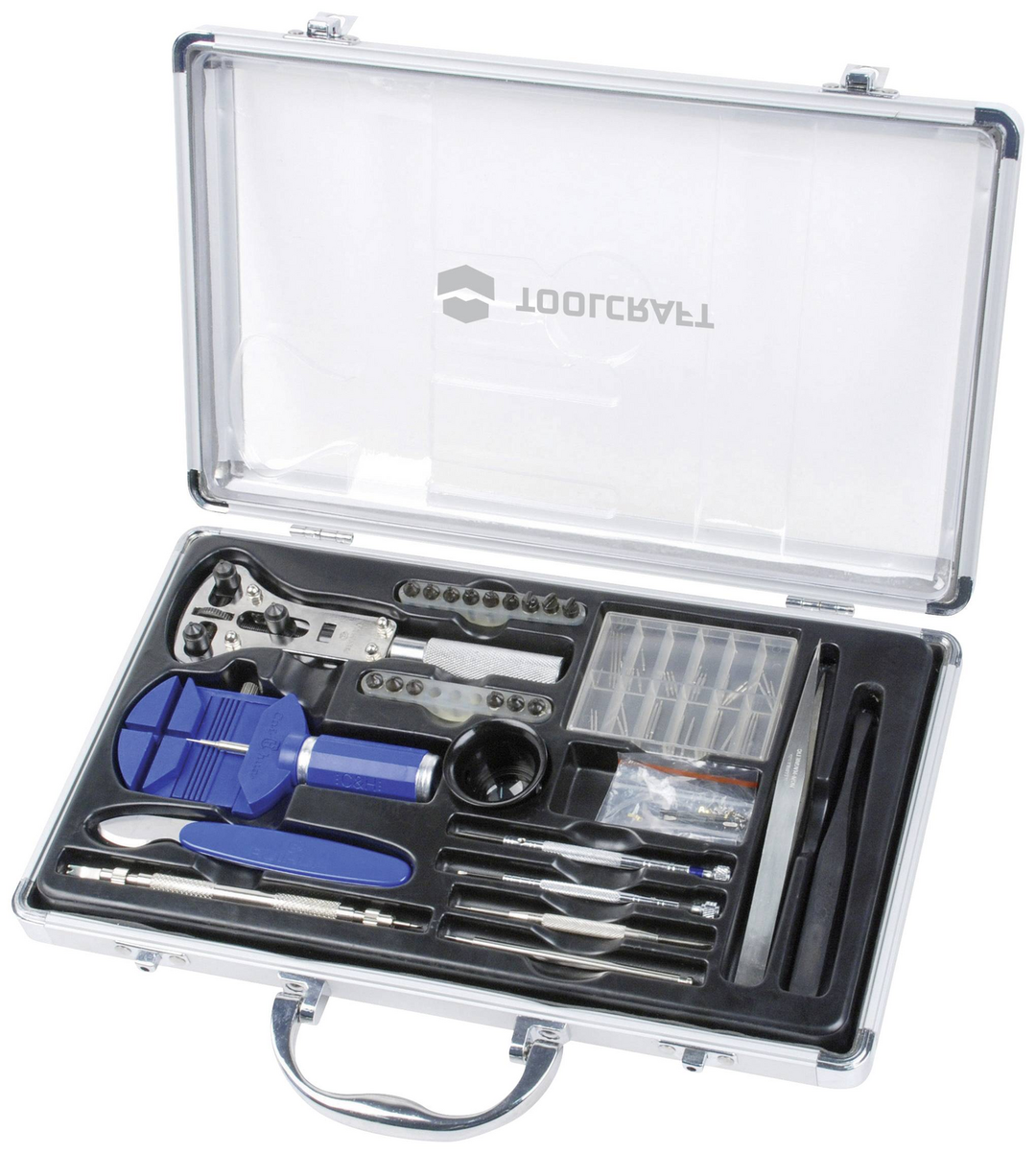 Toolcraft Uhrmacher Werkzeugsatz Uhrwerkzeug Uhrmacherwerkzeuge Spezialwerkzeug B-Ware - 4064161207384