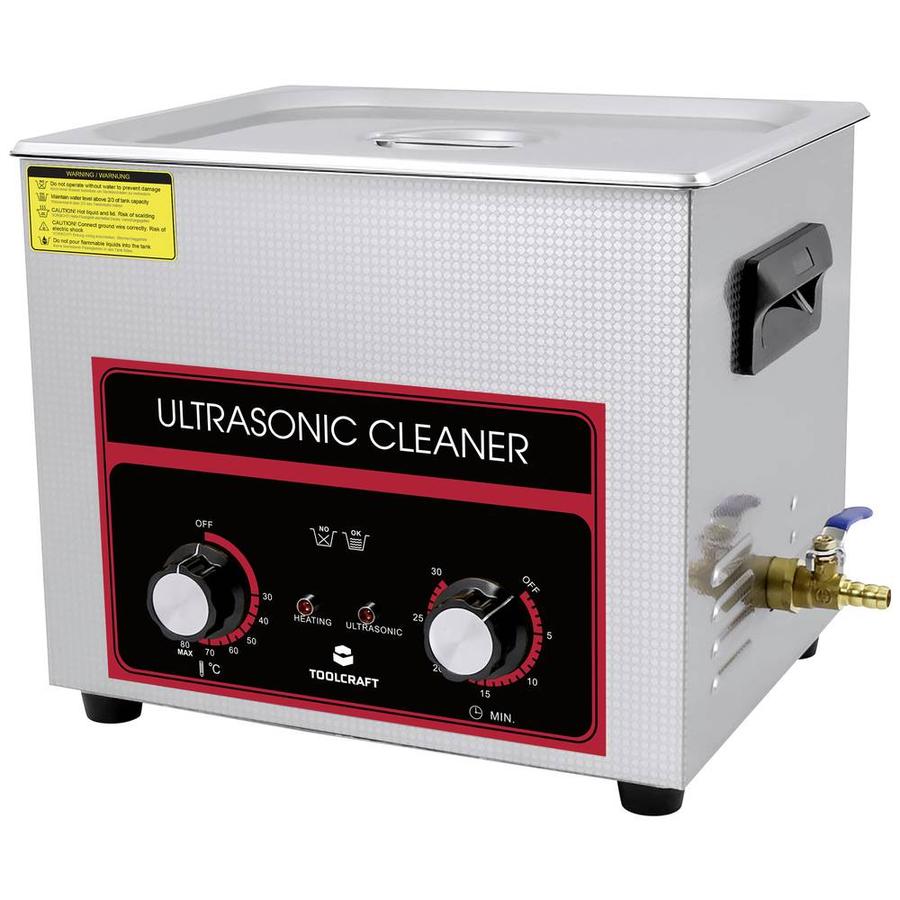 Toolcraft Usc 1000 Ultraschallreiniger Werkstatt Schmuck Bürobedarf Defektware D-Ware - 4064161294131