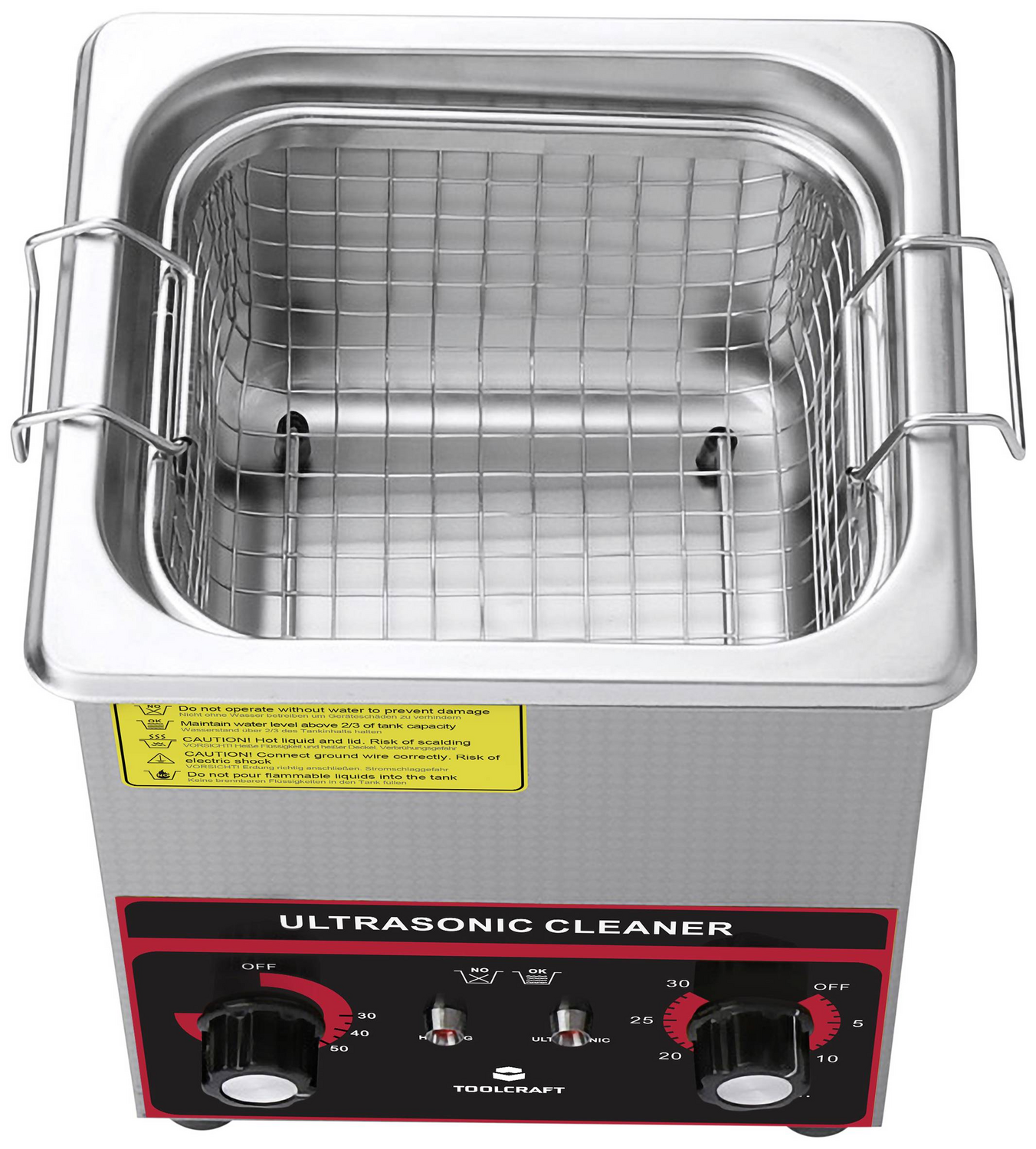 B-Ware Toolcraft Usc200 Ultraschallreiniger Schmuckreiniger Werkzeugreiniger Siehe Text - 4064161294117