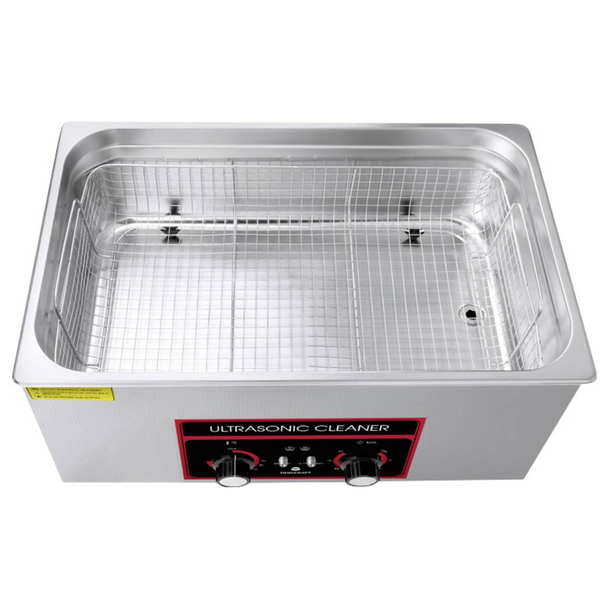 TOOLCRAFT USC-2200 ULTRASCHALL Ultraschallreiniger Gerät Reinigung 22L Edelstahl - 4064161340913