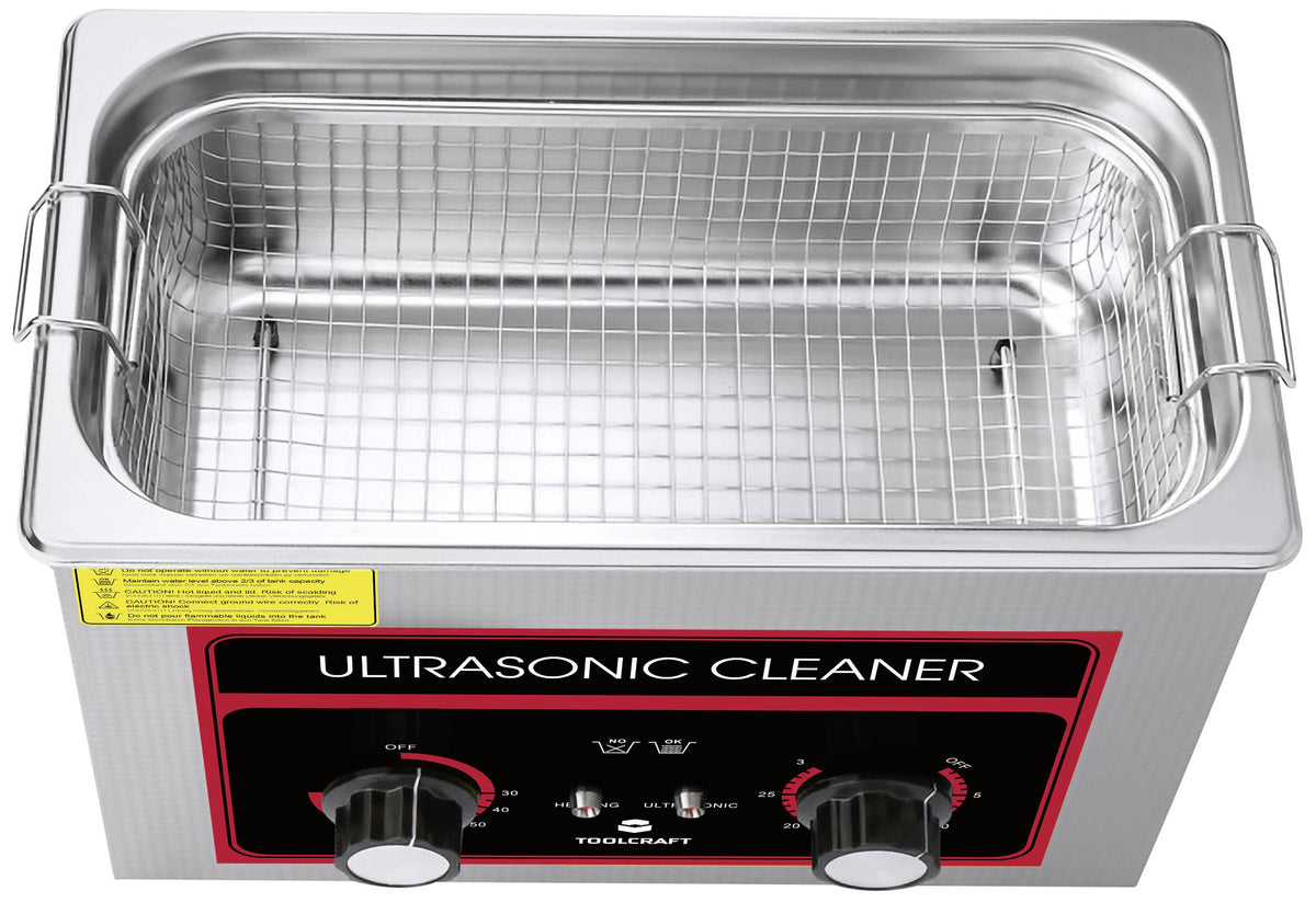 TOOLCRAFT USC-450 Ultraschallreiniger Schmuck Werkstatt Bürobedarf 380 W 4.5 l - 4064161294124