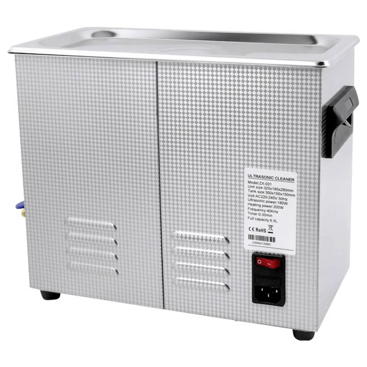 B-Ware Toolcraft Ultraschallreiniger Reinigungsgerät Schmuck Werkstatt 6.5 L Heizung - 4064161340890