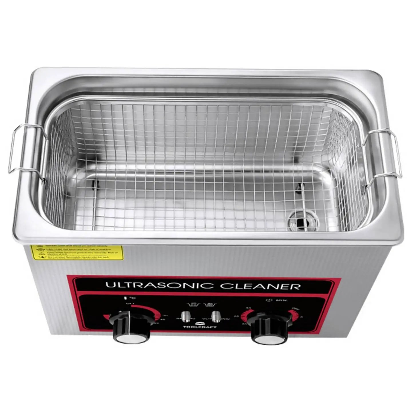 B-Ware Toolcraft Ultraschallreiniger Reinigungsgerät Schmuck Werkstatt 6.5 L Heizung - 4064161340890