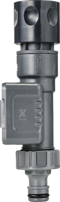 B-Ware Toolcraft Wasserzähler Wasser Durchflussmesser Wasserverbrauch Wasseruhr Garten