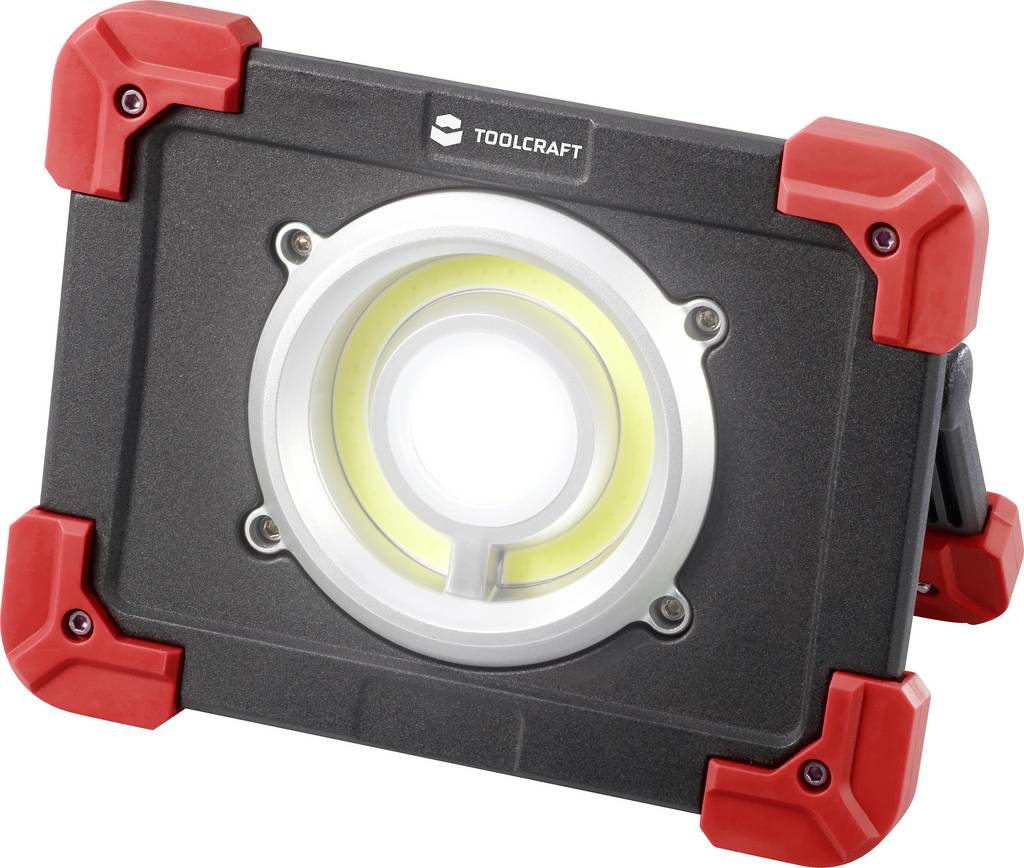 B-Ware Toolcraft 2229245 Arbeitsleuchte Arbeitslampe Werkstatleuchte 20 W 2500 Lm Akku - 4064161025100