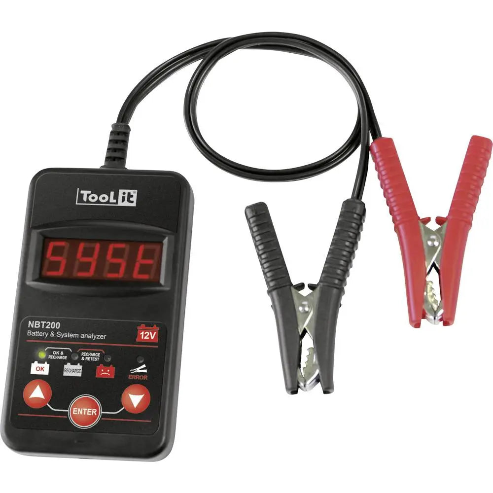 B-Ware Toolit Kfz Batterietester Batterieprüfer Nbt200 Autobatterie überwachung 50 Cm  - 3154020024168