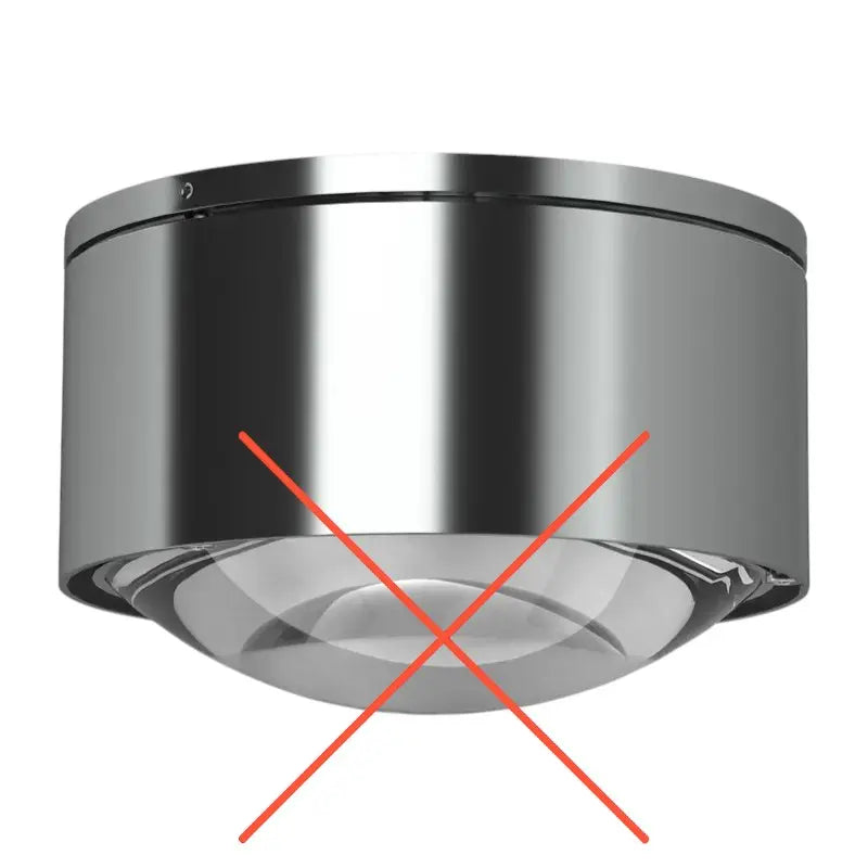 B-Ware Top Light Puk Maxx One 2 Led Spot, Linse Klar Chrom Matt Lampe Siehe Text/Foto - 4251349309281
