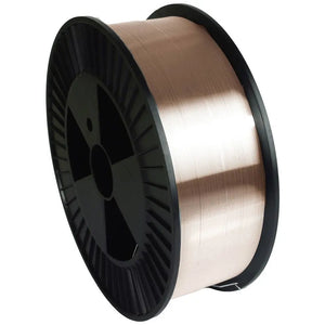 B-Ware Toparc Drahtrolle Schweißdrahtspule Stahl 0,8 Mm S300 Massivdrahtspule 15 Kg