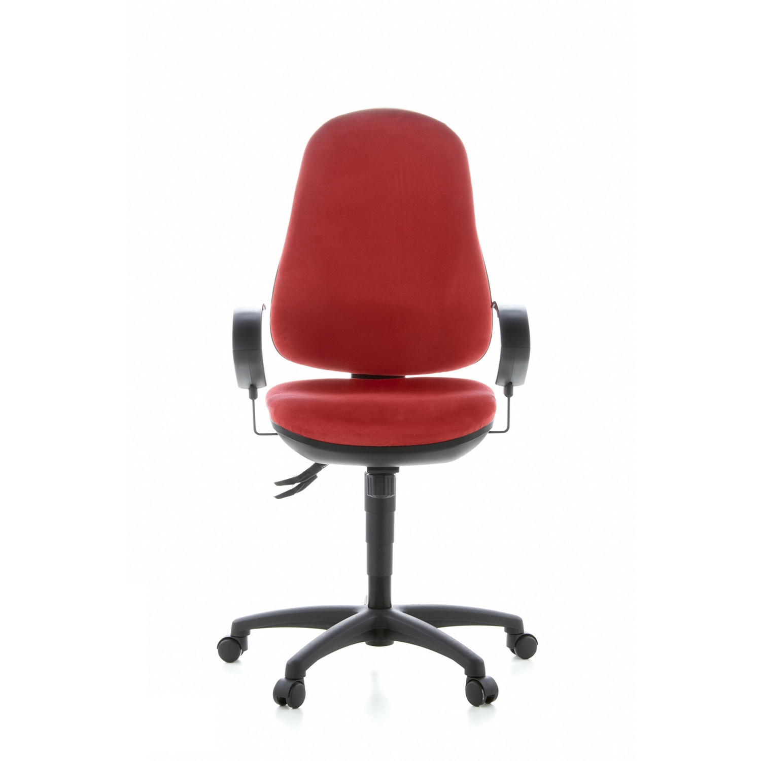 B-Ware Topstar Bürostuhl Drehstuhl Stuhl Ergo Sydney Stoff Rot Bandscheibensitz Lehne - 4014296042268